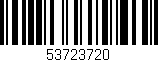 Código de barras (EAN, GTIN, SKU, ISBN): '53723720'