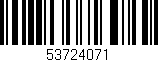Código de barras (EAN, GTIN, SKU, ISBN): '53724071'