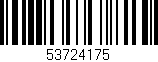 Código de barras (EAN, GTIN, SKU, ISBN): '53724175'
