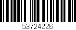 Código de barras (EAN, GTIN, SKU, ISBN): '53724226'