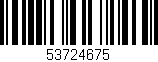 Código de barras (EAN, GTIN, SKU, ISBN): '53724675'