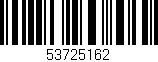 Código de barras (EAN, GTIN, SKU, ISBN): '53725162'