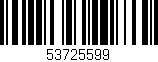Código de barras (EAN, GTIN, SKU, ISBN): '53725599'