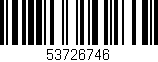 Código de barras (EAN, GTIN, SKU, ISBN): '53726746'