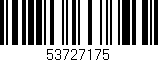 Código de barras (EAN, GTIN, SKU, ISBN): '53727175'