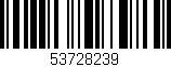 Código de barras (EAN, GTIN, SKU, ISBN): '53728239'