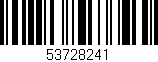 Código de barras (EAN, GTIN, SKU, ISBN): '53728241'