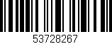 Código de barras (EAN, GTIN, SKU, ISBN): '53728267'