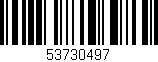 Código de barras (EAN, GTIN, SKU, ISBN): '53730497'
