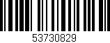 Código de barras (EAN, GTIN, SKU, ISBN): '53730829'