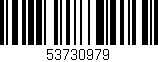 Código de barras (EAN, GTIN, SKU, ISBN): '53730979'