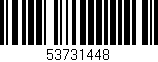 Código de barras (EAN, GTIN, SKU, ISBN): '53731448'