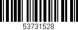 Código de barras (EAN, GTIN, SKU, ISBN): '53731528'