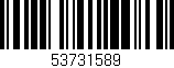 Código de barras (EAN, GTIN, SKU, ISBN): '53731589'