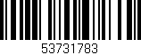 Código de barras (EAN, GTIN, SKU, ISBN): '53731783'