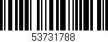 Código de barras (EAN, GTIN, SKU, ISBN): '53731788'