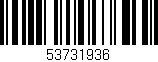 Código de barras (EAN, GTIN, SKU, ISBN): '53731936'