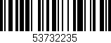 Código de barras (EAN, GTIN, SKU, ISBN): '53732235'