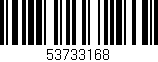 Código de barras (EAN, GTIN, SKU, ISBN): '53733168'