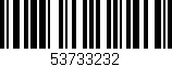 Código de barras (EAN, GTIN, SKU, ISBN): '53733232'