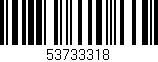 Código de barras (EAN, GTIN, SKU, ISBN): '53733318'