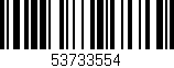 Código de barras (EAN, GTIN, SKU, ISBN): '53733554'