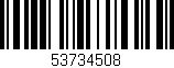 Código de barras (EAN, GTIN, SKU, ISBN): '53734508'