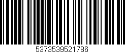 Código de barras (EAN, GTIN, SKU, ISBN): '5373539521786'