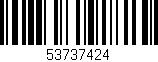Código de barras (EAN, GTIN, SKU, ISBN): '53737424'