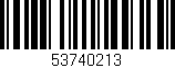 Código de barras (EAN, GTIN, SKU, ISBN): '53740213'