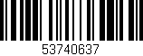 Código de barras (EAN, GTIN, SKU, ISBN): '53740637'