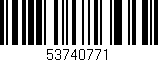 Código de barras (EAN, GTIN, SKU, ISBN): '53740771'