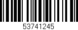 Código de barras (EAN, GTIN, SKU, ISBN): '53741245'