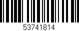 Código de barras (EAN, GTIN, SKU, ISBN): '53741814'