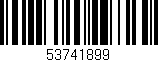 Código de barras (EAN, GTIN, SKU, ISBN): '53741899'