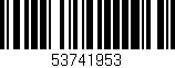 Código de barras (EAN, GTIN, SKU, ISBN): '53741953'
