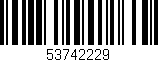 Código de barras (EAN, GTIN, SKU, ISBN): '53742229'