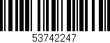 Código de barras (EAN, GTIN, SKU, ISBN): '53742247'