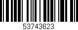 Código de barras (EAN, GTIN, SKU, ISBN): '53743623'