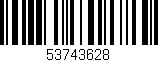 Código de barras (EAN, GTIN, SKU, ISBN): '53743628'