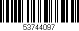Código de barras (EAN, GTIN, SKU, ISBN): '53744097'