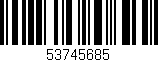 Código de barras (EAN, GTIN, SKU, ISBN): '53745685'