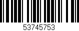 Código de barras (EAN, GTIN, SKU, ISBN): '53745753'