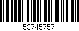 Código de barras (EAN, GTIN, SKU, ISBN): '53745757'