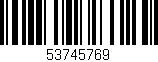 Código de barras (EAN, GTIN, SKU, ISBN): '53745769'