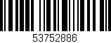 Código de barras (EAN, GTIN, SKU, ISBN): '53752886'