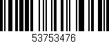Código de barras (EAN, GTIN, SKU, ISBN): '53753476'