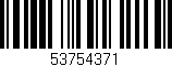 Código de barras (EAN, GTIN, SKU, ISBN): '53754371'