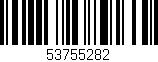Código de barras (EAN, GTIN, SKU, ISBN): '53755282'