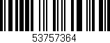 Código de barras (EAN, GTIN, SKU, ISBN): '53757364'